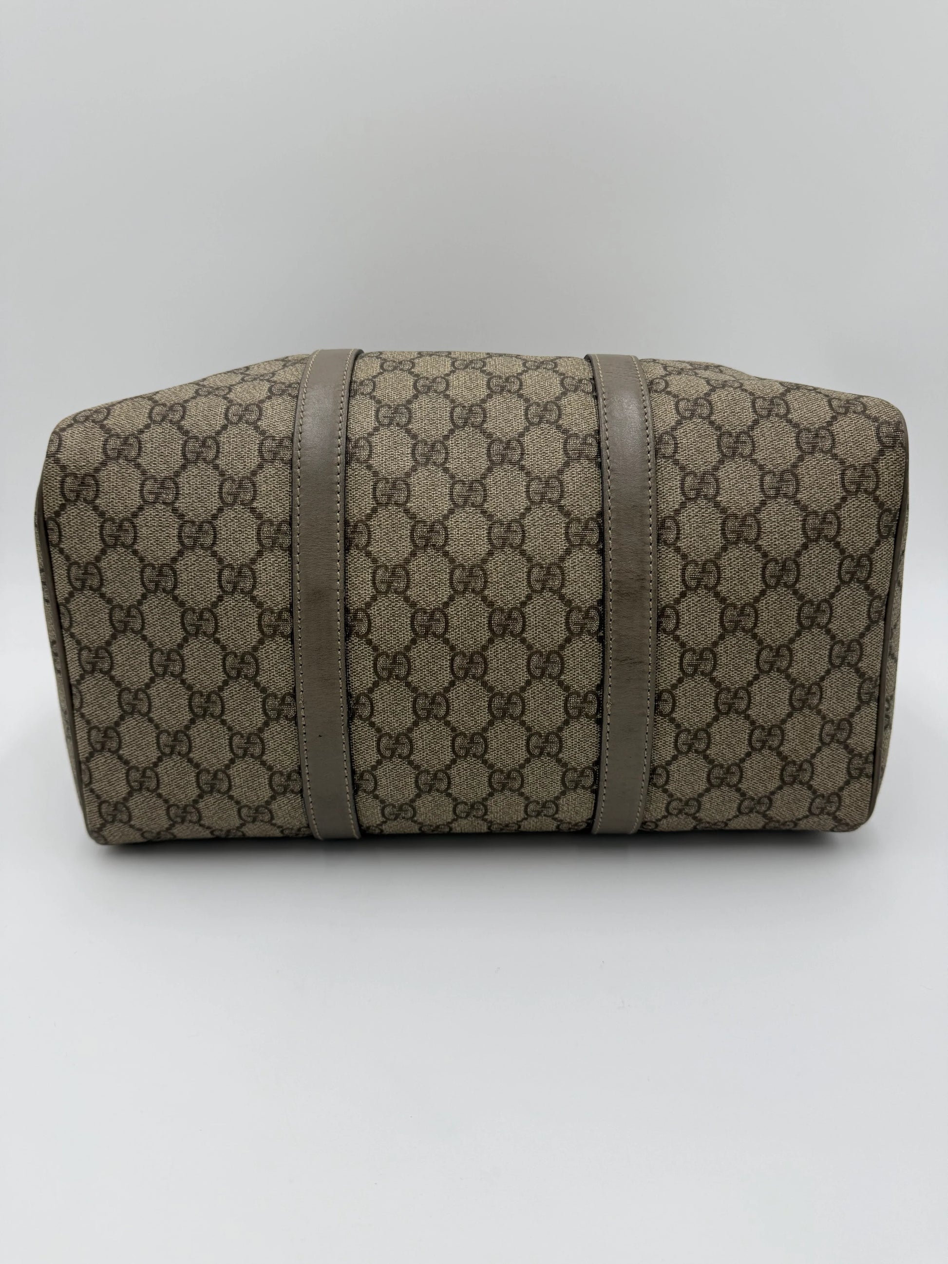 Gucci-Bauletto-Joy-in-Tela-GG-Supreme-e-Pelle-Taupe-69515623170372 - Pally Vintage Closet