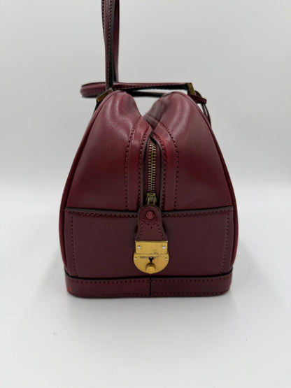 Gucci-Bauletto-Vintage-in-Pelle-Liscia-Bordeaux-69515592597828 - Pally Vintage Closet