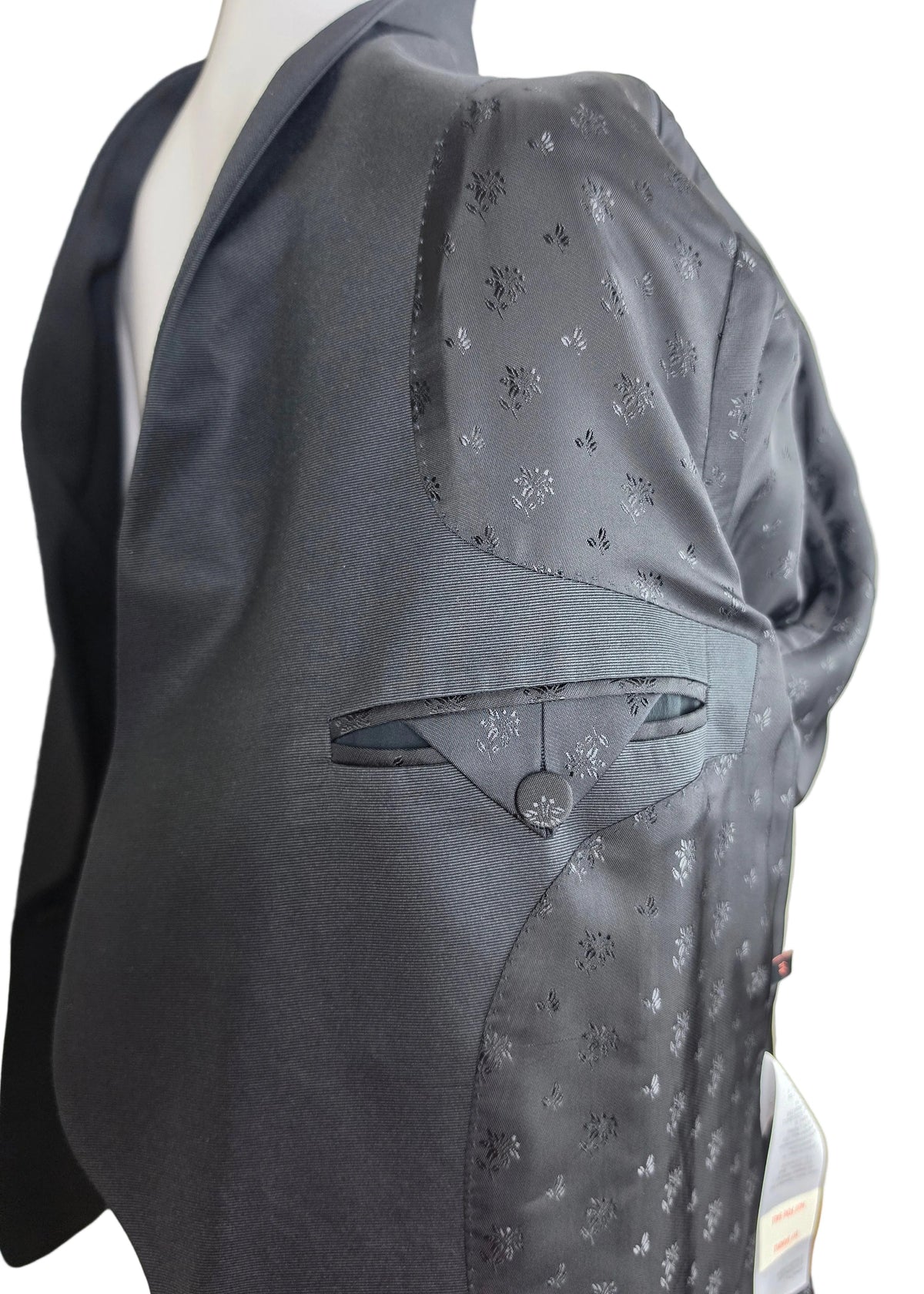 Gucci Blazer da Smoking in Lana con Revers a Scialle Nero - Pally Vintage Closet