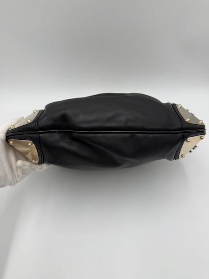 Gucci-Borsa-Indy-Top-Handle-in-Pelle-Nera-con-Dettagli-Bamboo-70493940416836 - Pally Vintage Closet
