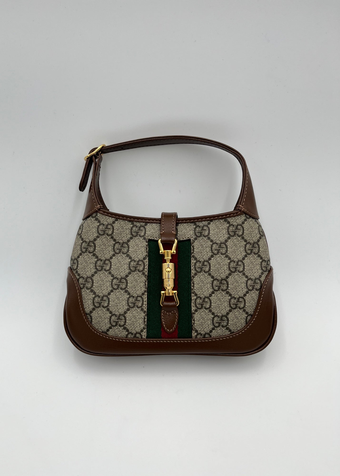Gucci Borsa Jackie 1961 Mini in canvas GG