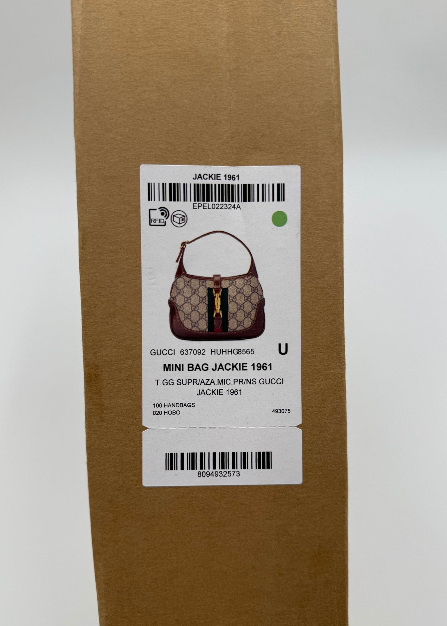 Gucci Borsa Jackie 1961 Mini in canvas GG