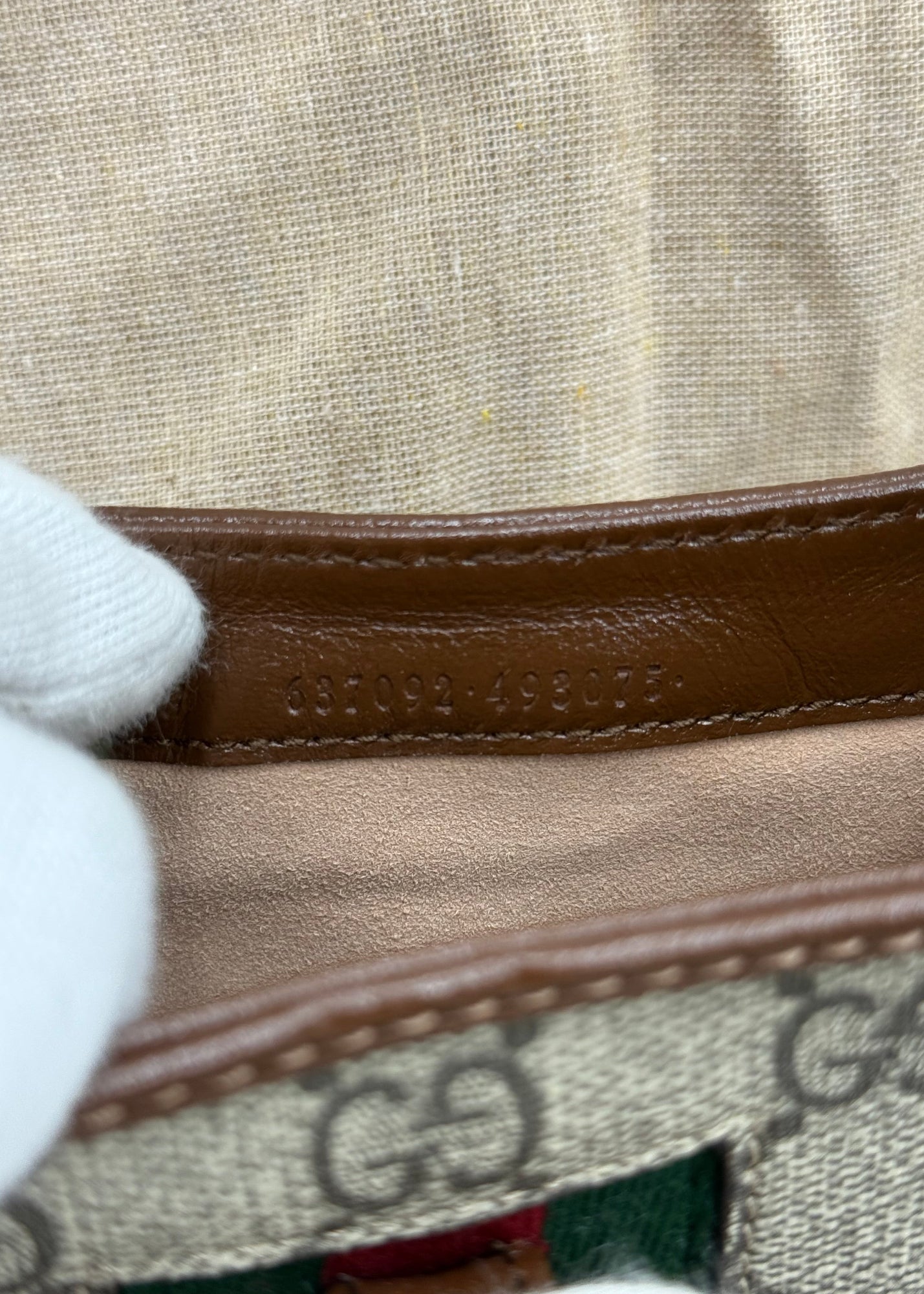 Gucci Borsa Jackie 1961 Mini in canvas GG