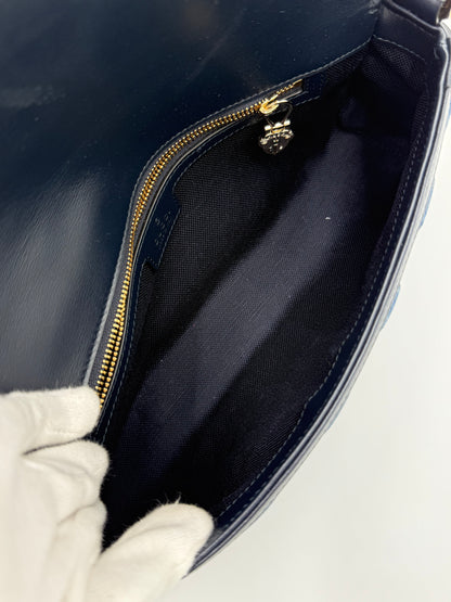 Gucci Borsa Luce a Spalla in Denim GG e Pelle - Pally Vintage Closet