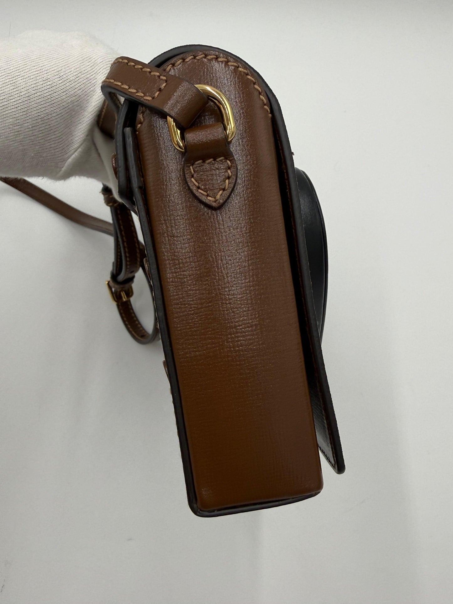 Gucci-Borsa-Script-Logo-Heart-GG-Supreme-a-Tracolla-Marrone-70420568965444 - Pally Vintage Closet