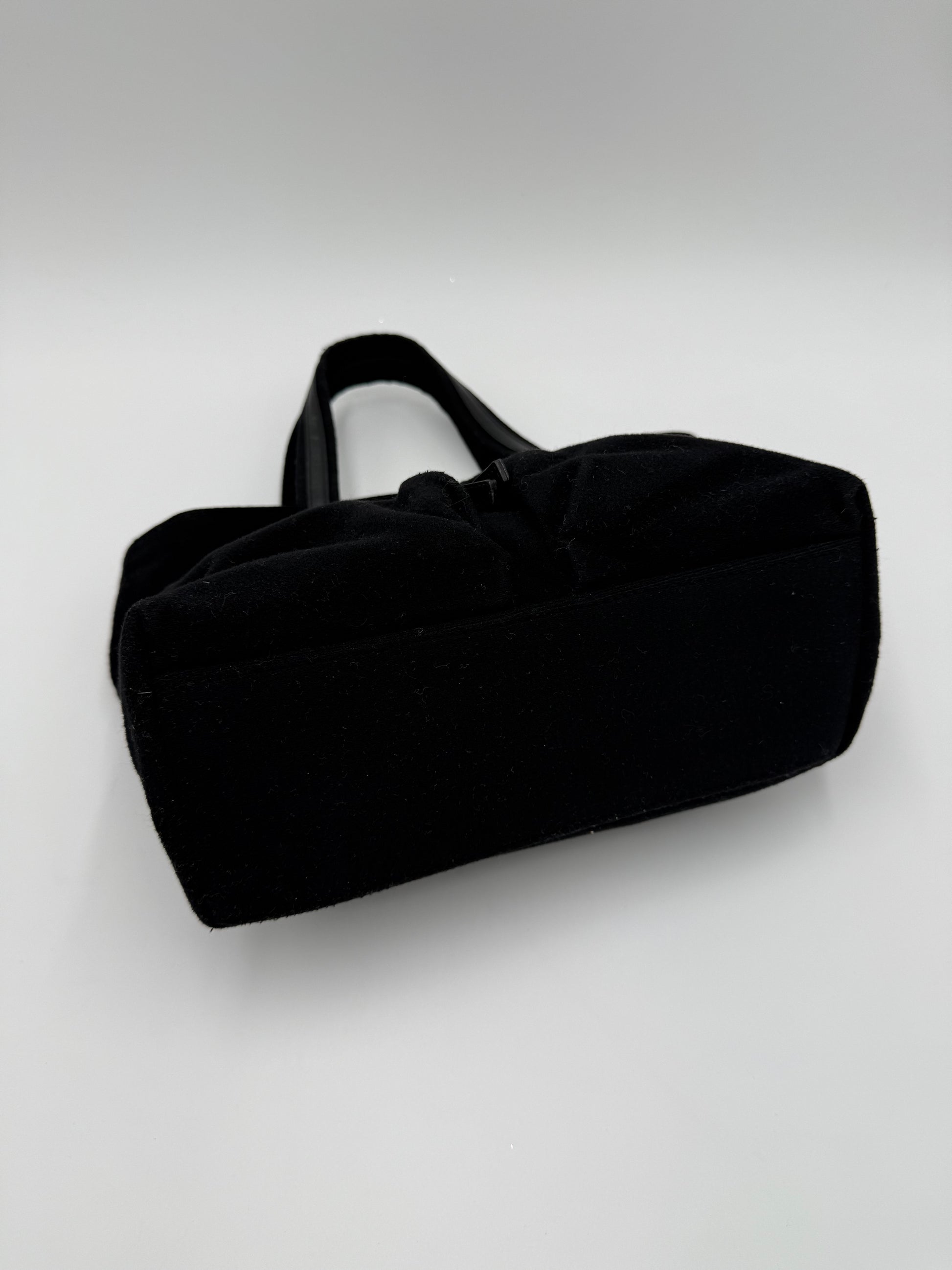 Gucci Borsa Vintage Tom Ford in Feltro Nera - Pally Vintage Closet