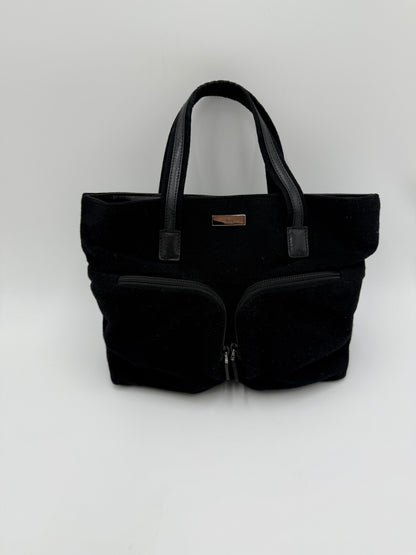 Gucci Borsa Vintage Tom Ford in Feltro Nera Pally Vintage Closet