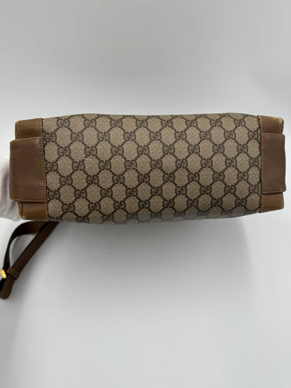 Gucci Borsa Vintage a Tracolla in Tela Monogram GG Marrone - Pally Vintage Closet