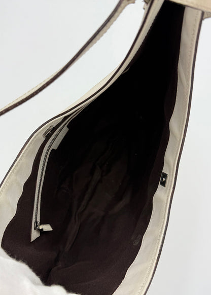 Gucci Borsa Vintage in tela Monogram Avorio