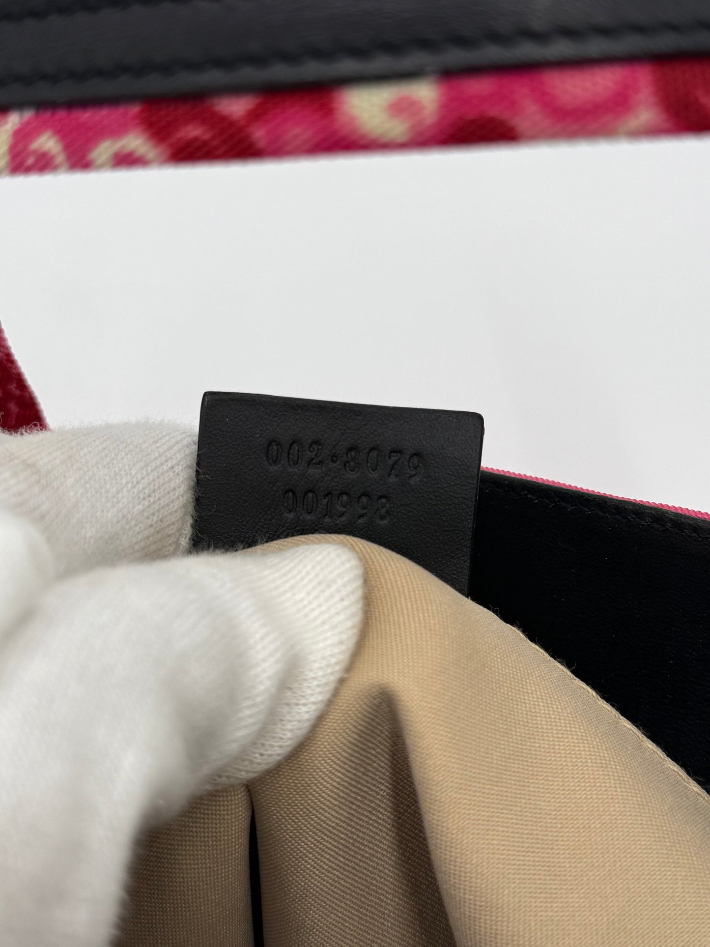 Gucci Borsa a Mano Vintage 1999 Acid Flower in Tela Floreale - Pally Vintage Closet