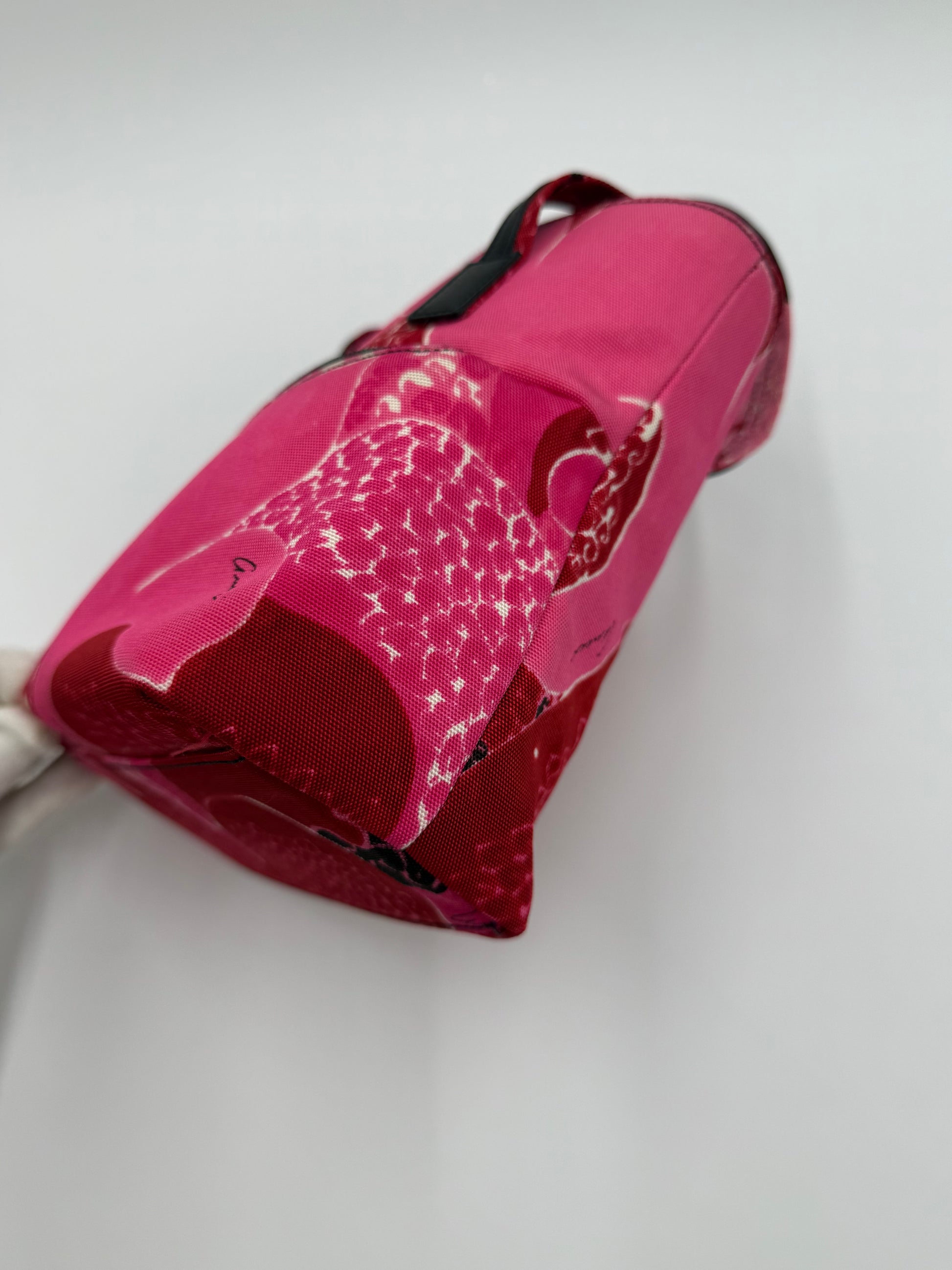 Gucci Borsa a Mano Vintage 1999 Acid Flower in Tela Floreale - Pally Vintage Closet