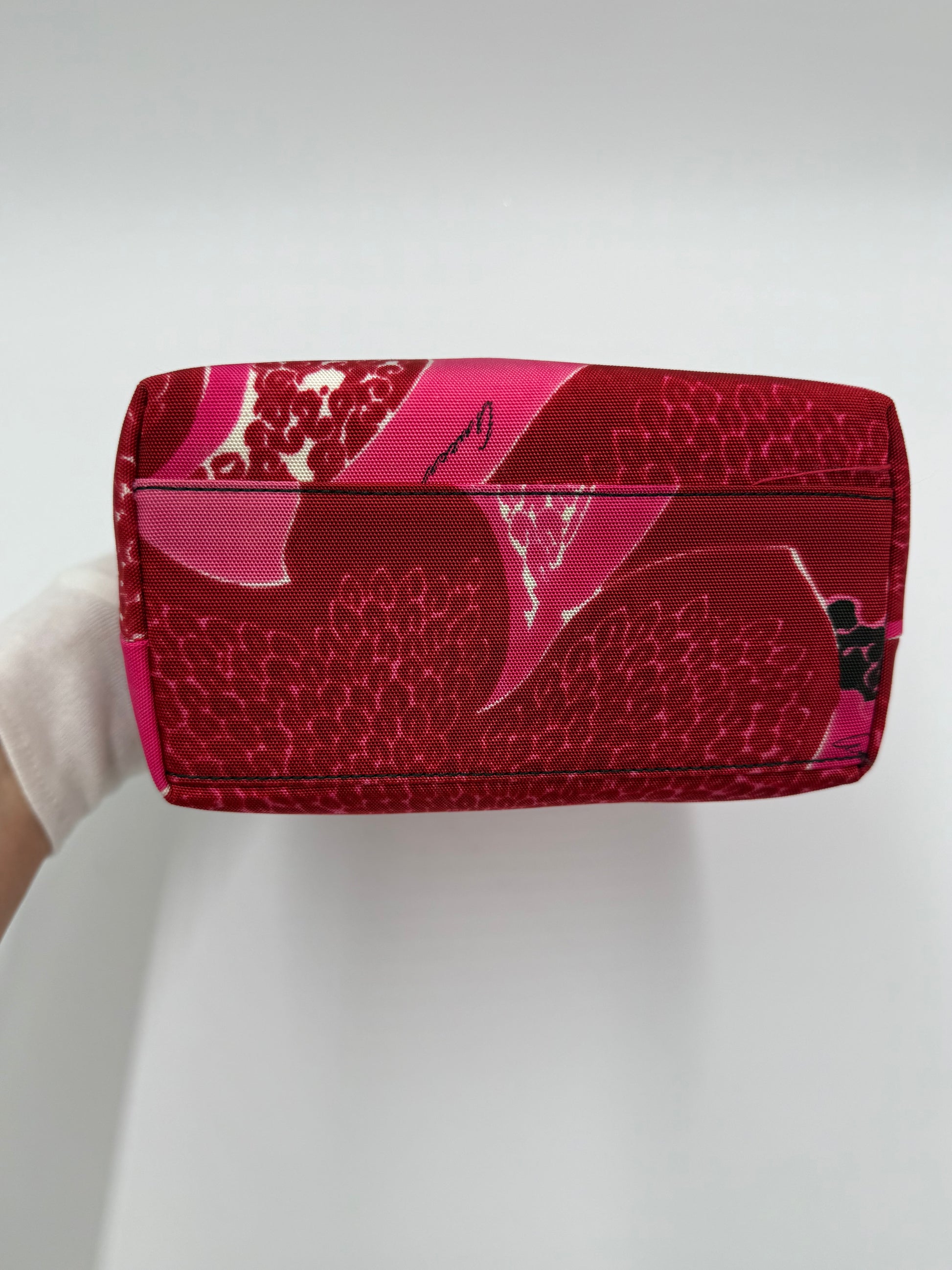 Gucci Borsa a Mano Vintage 1999 Acid Flower in Tela Floreale - Pally Vintage Closet