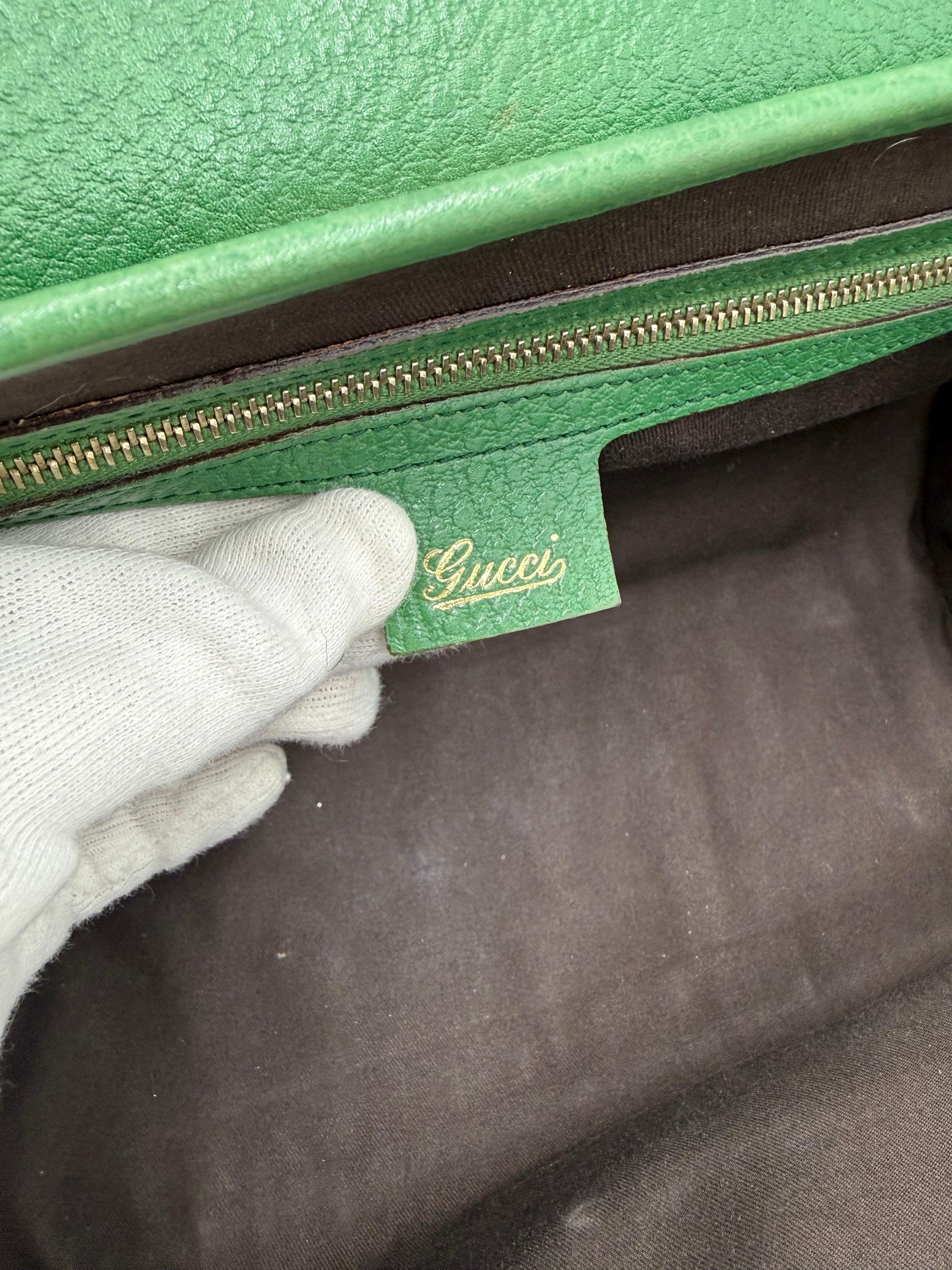 Gucci Borsa a Spalla Bamboo Bullet by Tom Ford Verde - Pally Vintage Closet