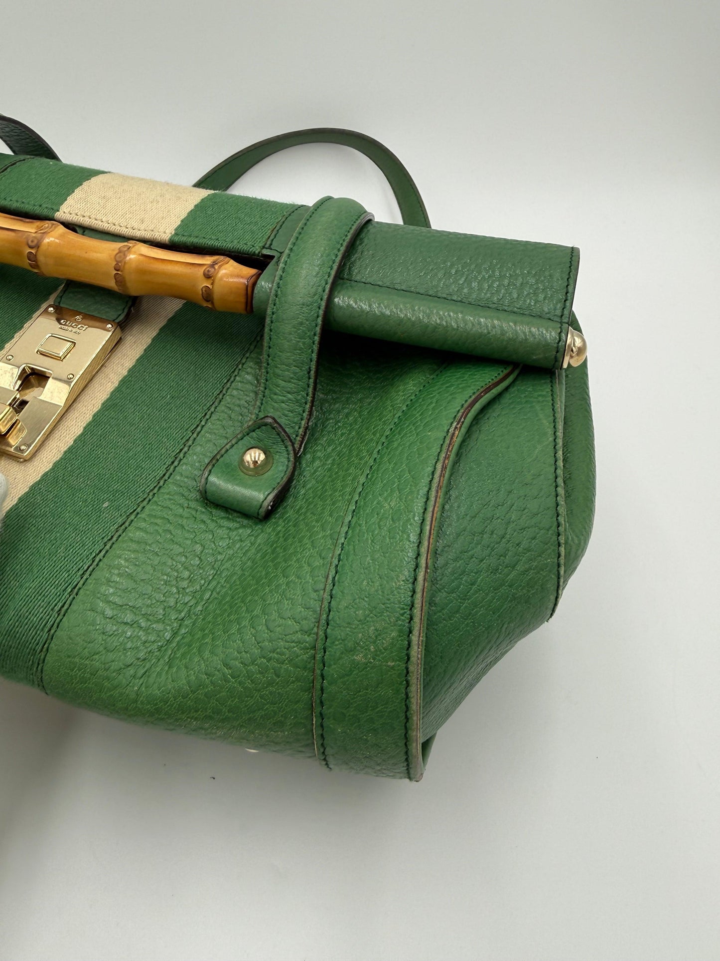 Gucci Borsa a Spalla Bamboo Bullet by Tom Ford Verde - Pally Vintage Closet