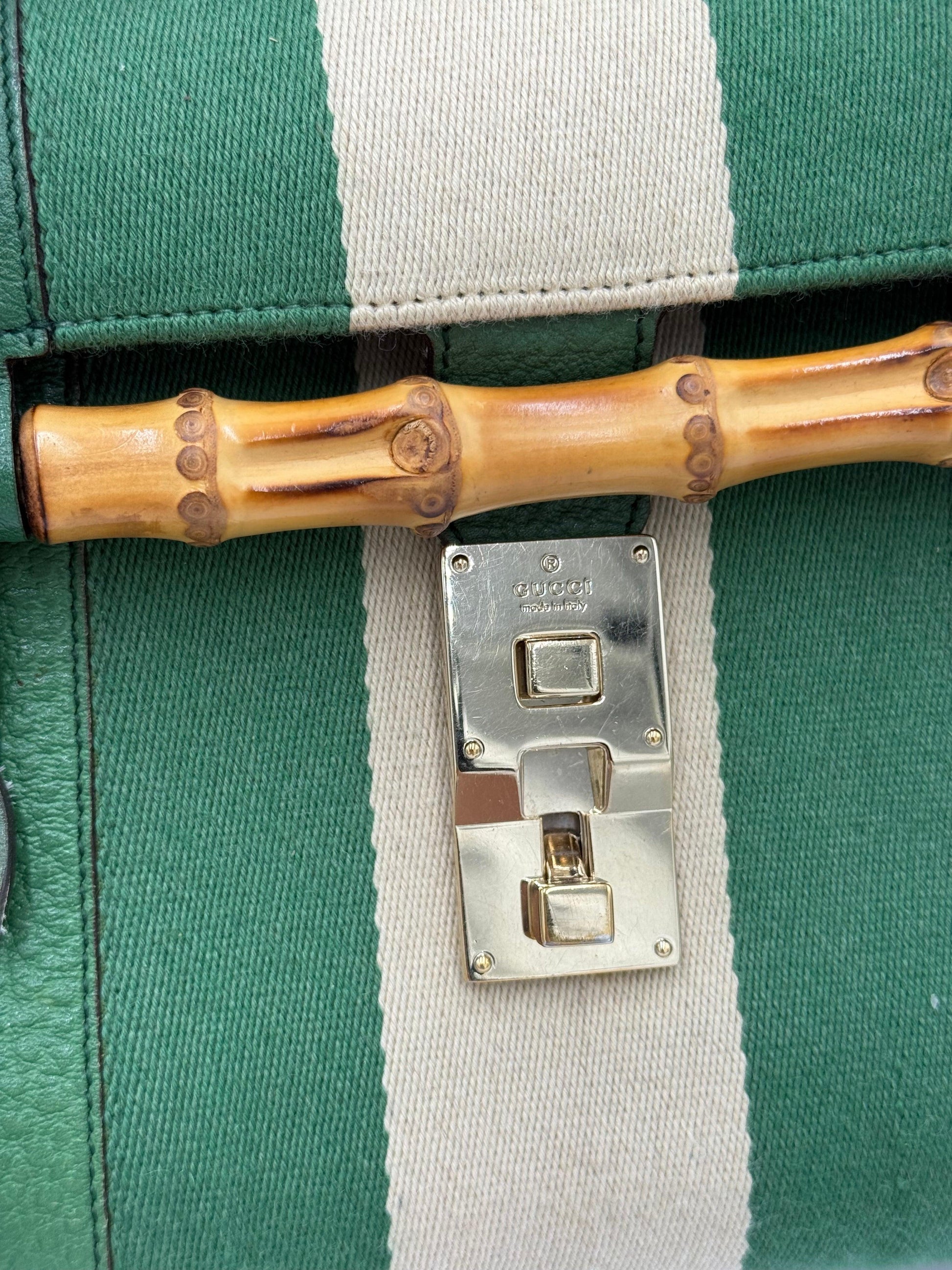 Gucci Borsa a Spalla Bamboo Bullet by Tom Ford Verde - Pally Vintage Closet