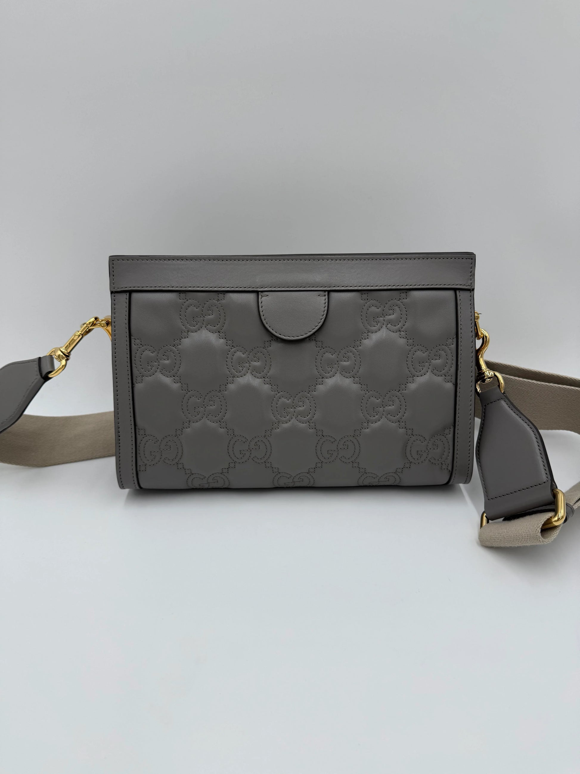 Gucci-Borsa-a-Tracolla-Ophidia-GG-Marmont-Piccola-in-Pelle-Matelass-Grigia-70314498720068 - Pally Vintage Closet