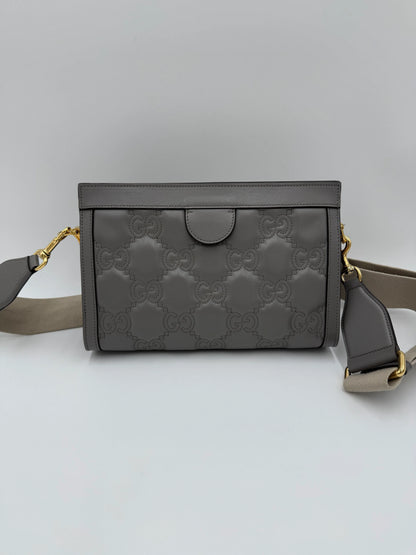 Gucci-Borsa-a-Tracolla-Ophidia-GG-Marmont-Piccola-in-Pelle-Matelass-Grigia-70314498720068 - Pally Vintage Closet