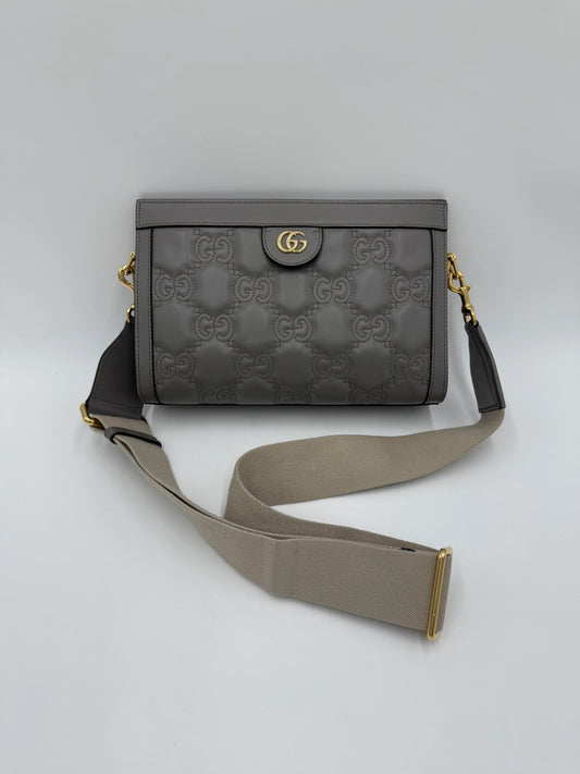 Gucci-Borsa-a-Tracolla-Ophidia-GG-Marmont-Piccola-in-Pelle-Matelass-Grigia-70314498916676 - Pally Vintage Closet