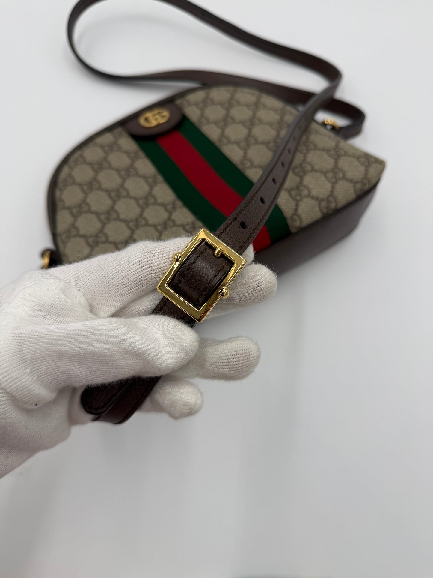 Gucci Borsa a Tracolla Ophidia GG Supreme Piccola - Pally Vintage Closet