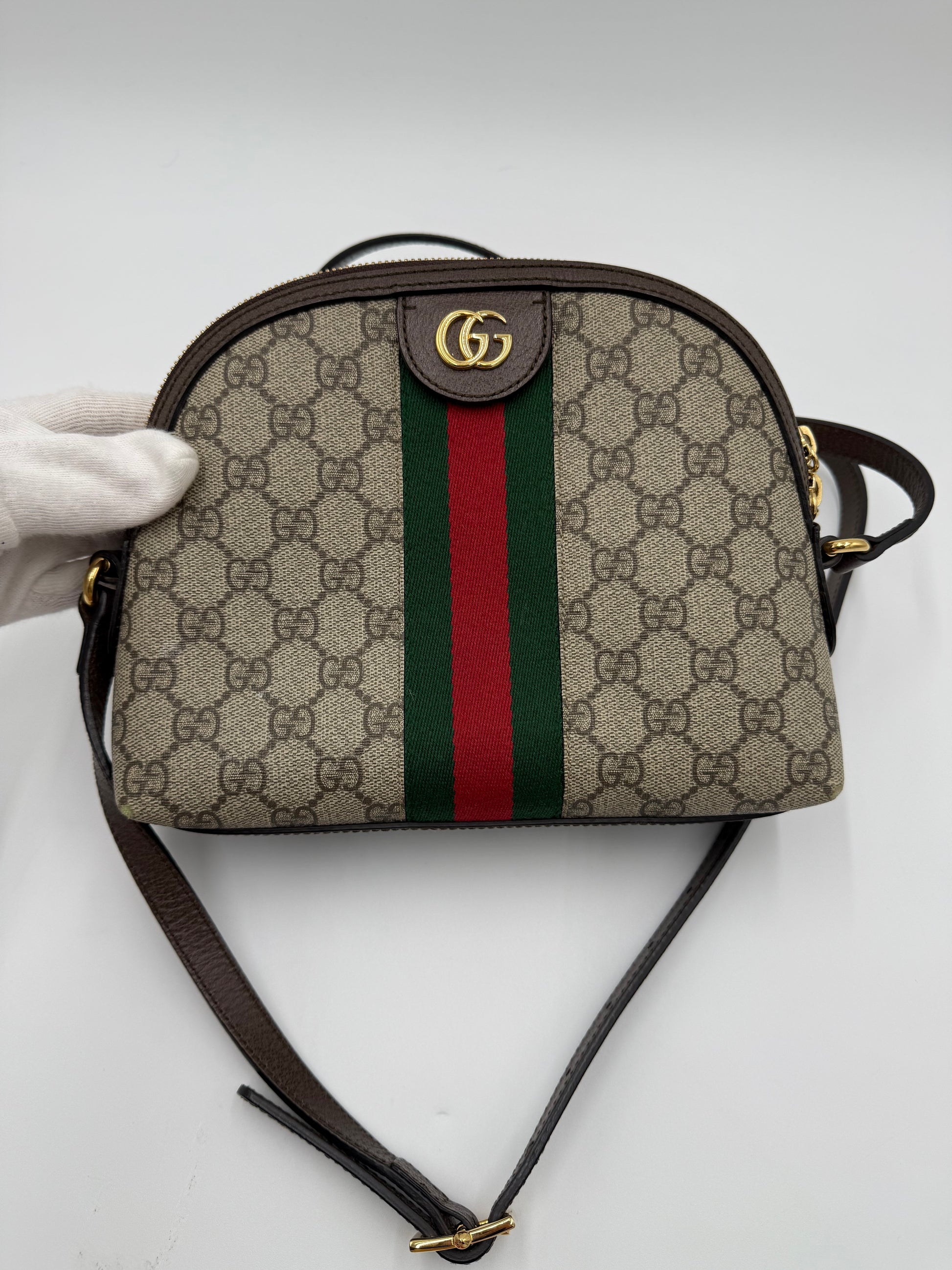 Gucci Borsa a Tracolla Ophidia GG Supreme Piccola - Pally Vintage Closet