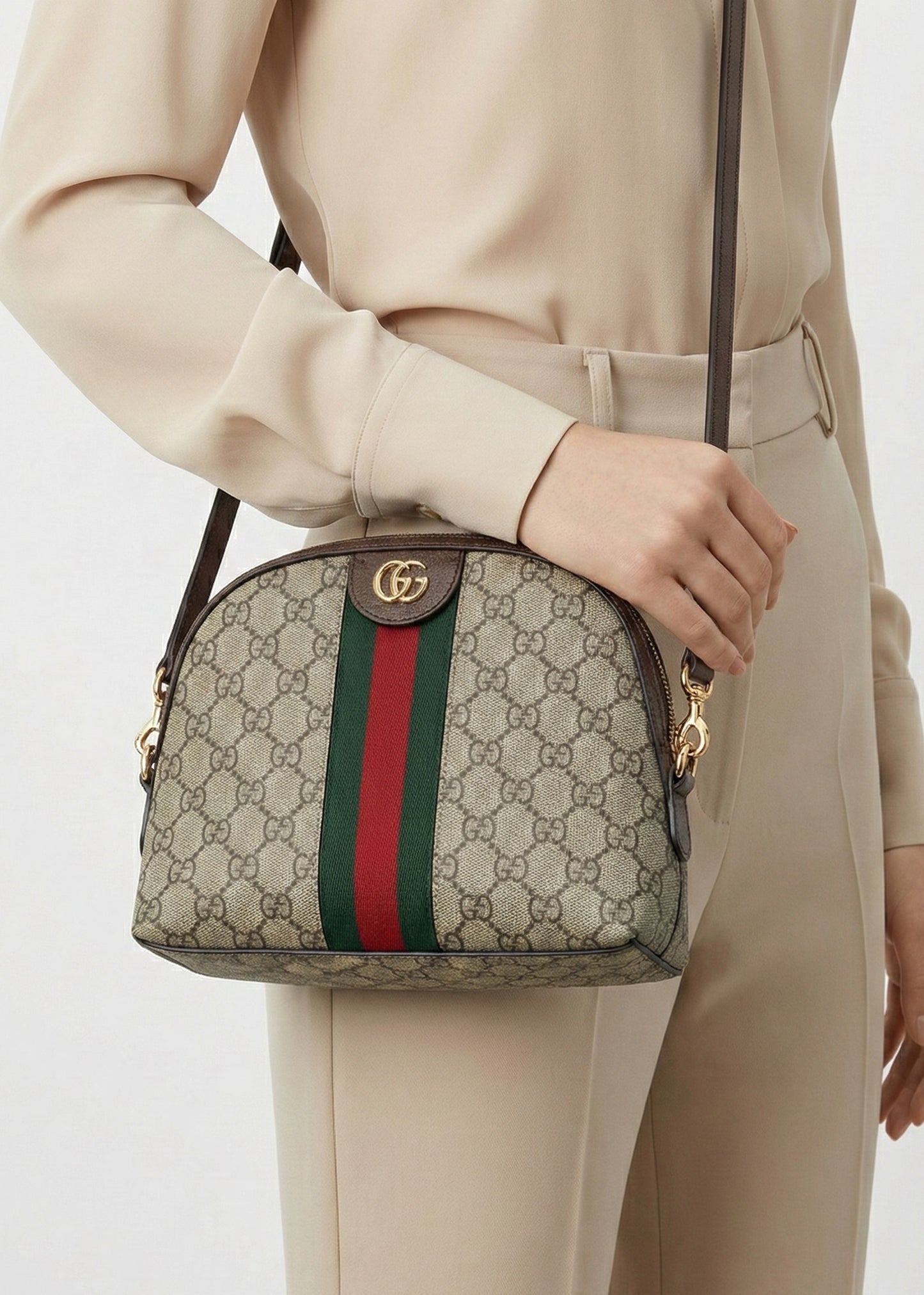 Gucci Borsa a Tracolla Ophidia GG Supreme Piccola - Pally Vintage Closet