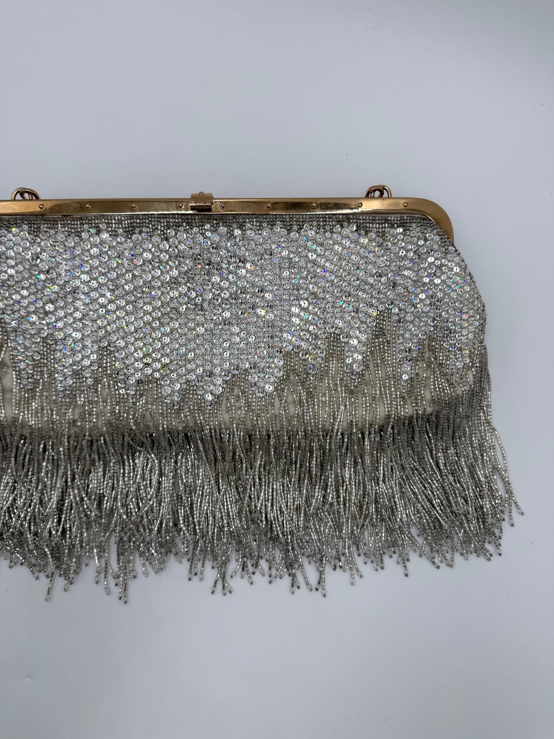 Gucci Borsa da Sera Dragon by Tom Ford in Edizione Limitata Perline Avorio - Pally Vintage Closet