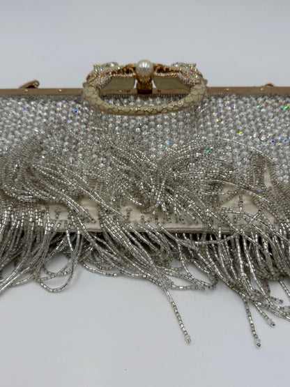 Gucci Borsa da Sera Dragon by Tom Ford in Edizione Limitata Perline Avorio - Pally Vintage Closet