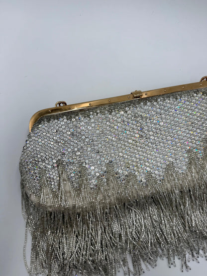 Gucci Borsa da Sera Dragon by Tom Ford in Edizione Limitata Perline Avorio - Pally Vintage Closet