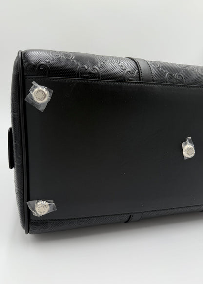 Gucci Borsone da Viaggio Jumbo GG Medio Nero