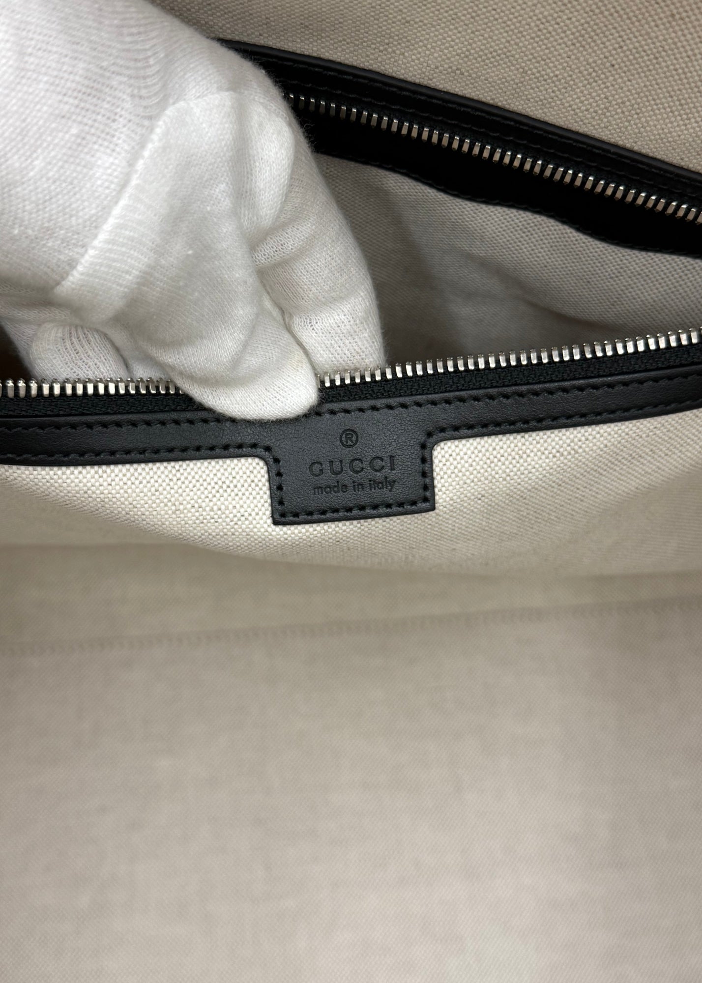 Gucci Borsone da Viaggio Jumbo GG Medio Nero