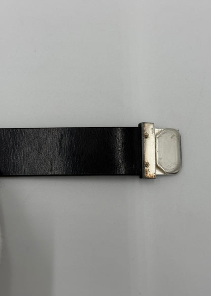 Gucci Bracciale Vintage in Pelle e Argento 925 Nero - Pally Vintage Closet