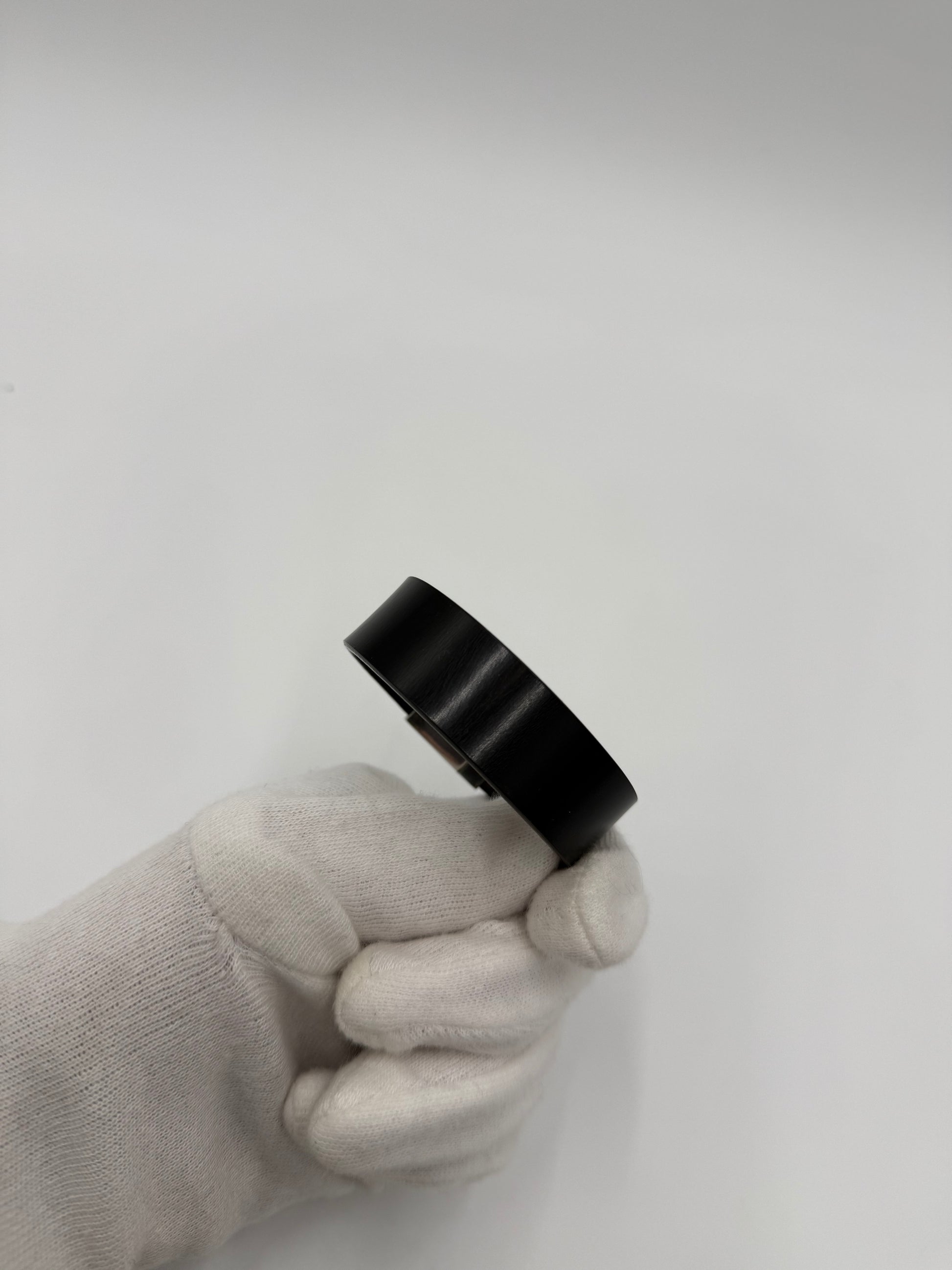 Gucci Bracciale Vintage in Pelle e Argento 925 Nero - Pally Vintage Closet