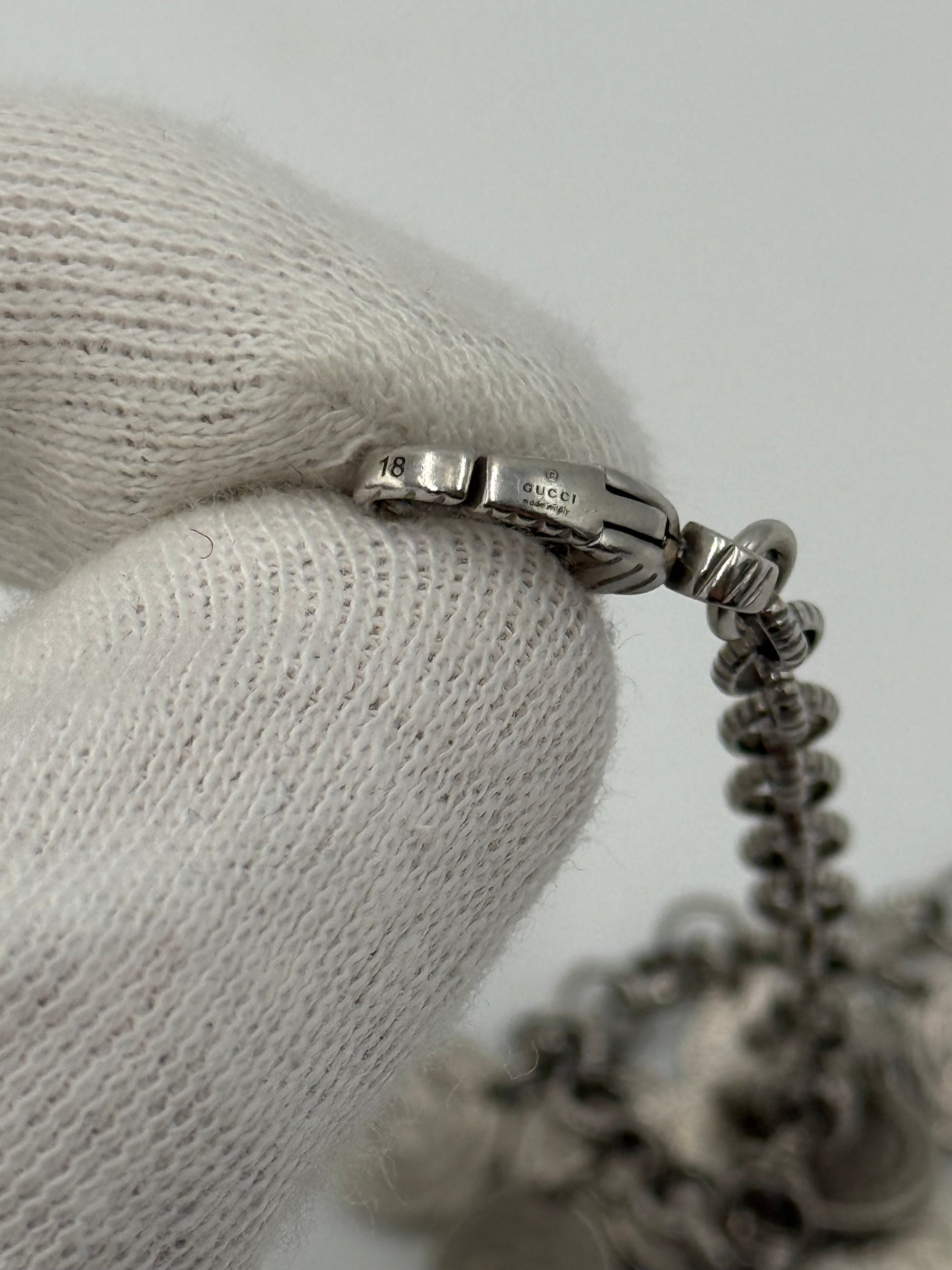 Gucci Bracciale con Ciondoli Moneta Multipli in Argento 925 - Pally Vintage Closet