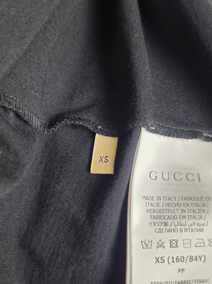 Gucci Canotta Hollywood Babylon Love Parade con Paillettes Nera - Pally Vintage Closet