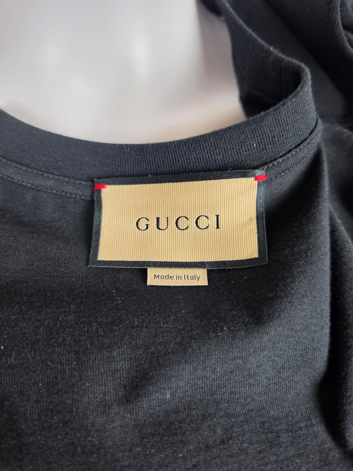 Gucci Canotta Hollywood Babylon Love Parade con Paillettes Nera - Pally Vintage Closet