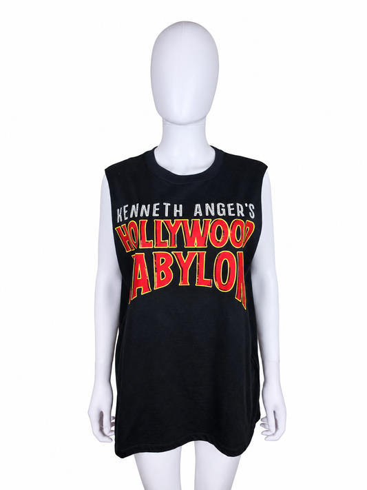 Gucci Canotta Hollywood Babylon Love Parade con Paillettes Nera - Pally Vintage Closet