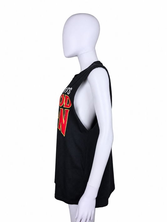 Gucci Canotta Hollywood Babylon Love Parade con Paillettes Nera - Pally Vintage Closet