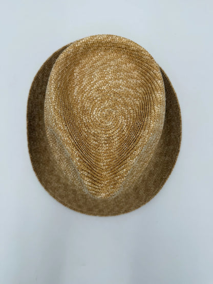 Gucci-Cappello-Fedora-in-Paglia-con-Nastro-Web-Beige-70031208153412 - Pally Vintage Closet