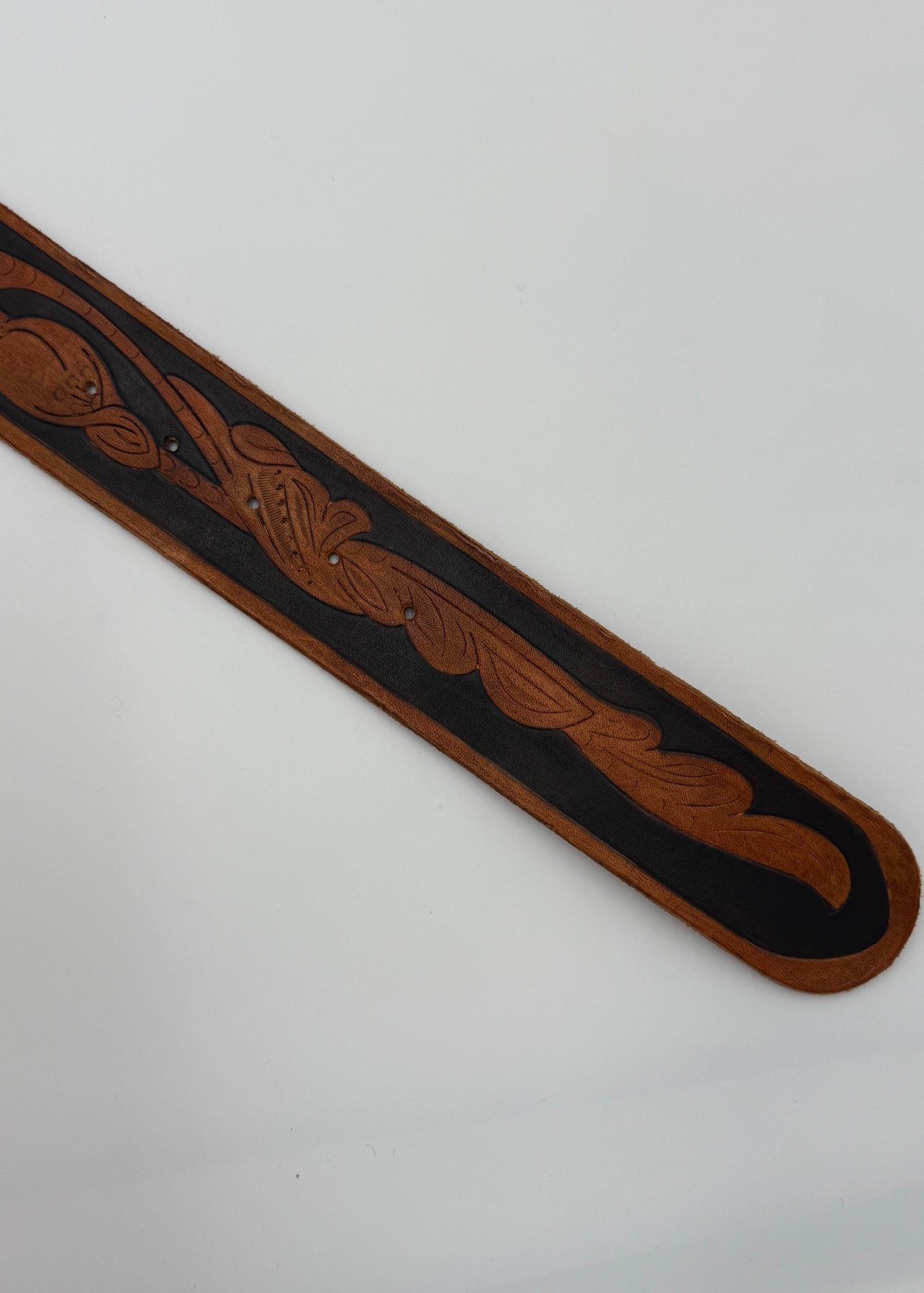 Gucci Cintura GG Buckle Cowboy Maxi Fibbia Marrone