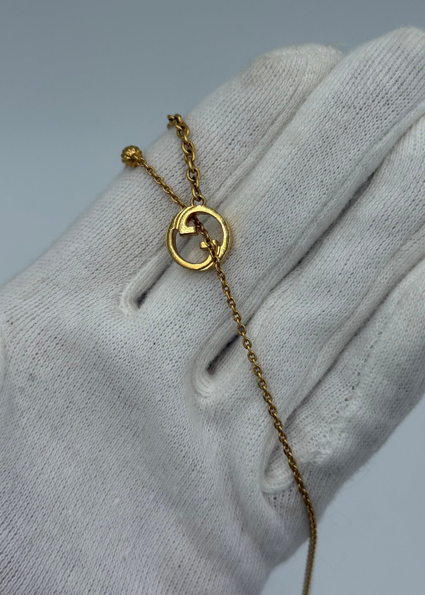 Gucci Collana Blondie con Perla a Goccia