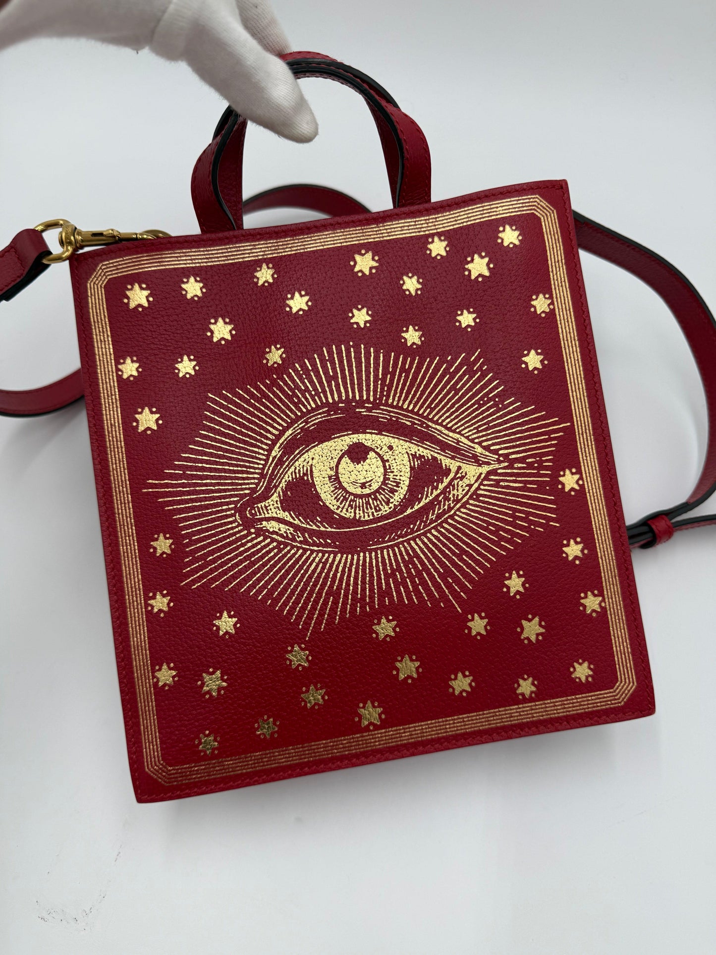 Gucci-Garden-Borsa-Eye-Tote-Edizione-Limitata-Rossa-70420554907972 - Pally Vintage Closet