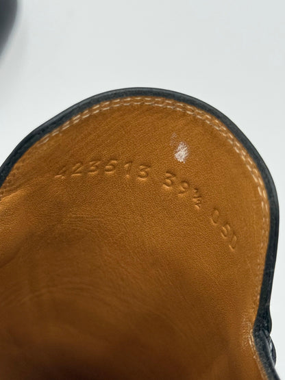 Gucci Mocassini Princetown Mule con Morsetto Dorato Neri - Pally Vintage Closet