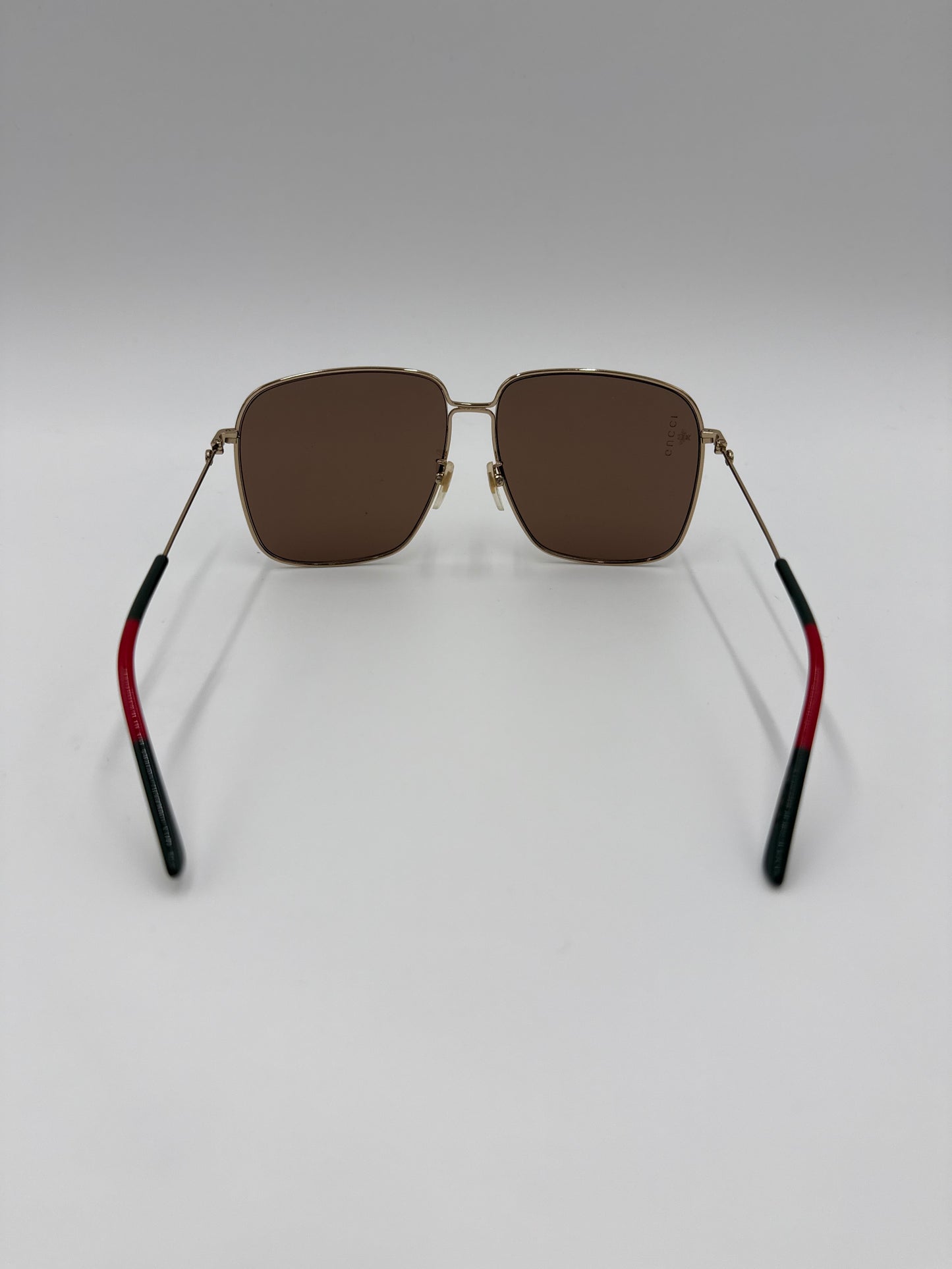 Gucci Occhiali da Sole Oversize Square Montatura Oro - Pally Vintage Closet