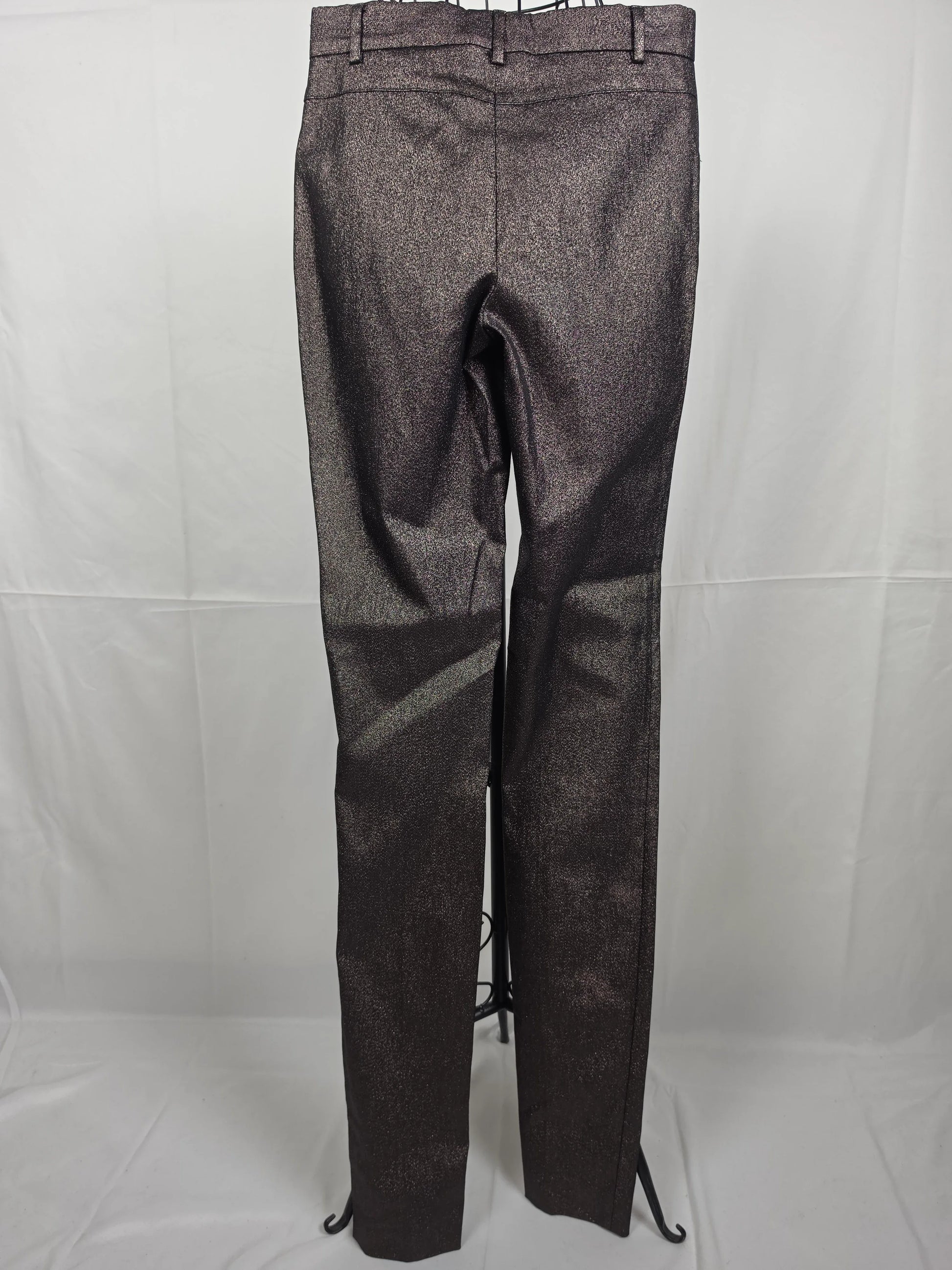 Gucci-Pantaloni-Vintage-1997-by-Tom-Ford-Metallizzato-Marrone-70134043115844 - Pally Vintage Closet