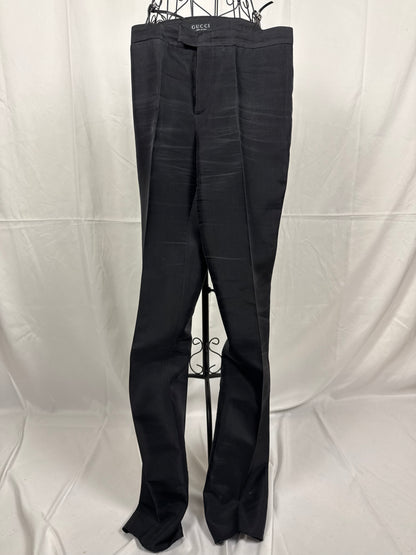Gucci Pantaloni Vintage Dettaglio Gioiello Neri - Pally Vintage Closet
