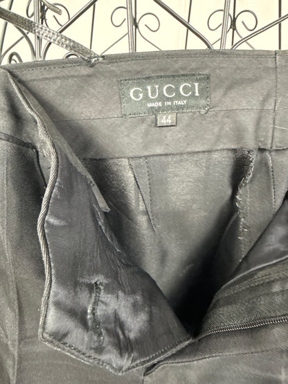 Gucci Pantaloni Vintage Dettaglio Gioiello Neri - Pally Vintage Closet