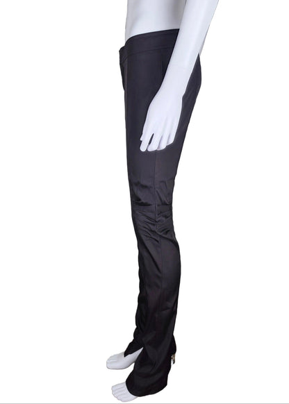 Gucci Vintage Tom Ford Ruched Knee Plum Pants