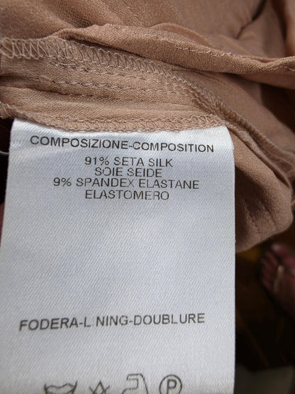 Gucci Pantaloni Vintage by Tom Ford in Seta Rosa Cipria