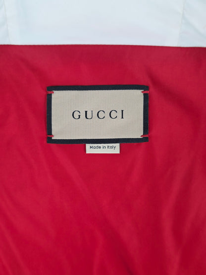 Gucci Piumino GG Cotton Canvas Puffer con Cappuccio e Zip Nero - Pally Vintage Closet