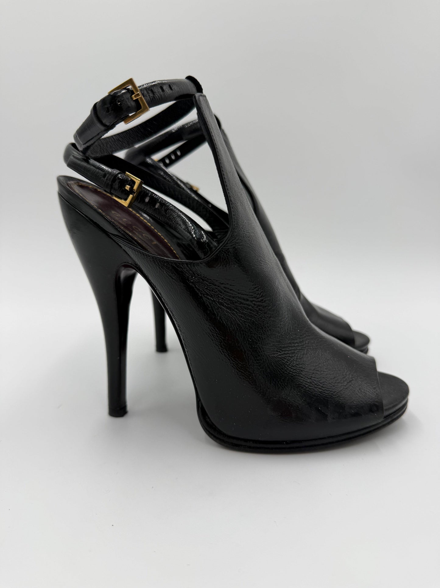 Gucci-Sandali-Platform-Vintage-by-Tom-Ford-in-Pelle-Verniciata-Nera-70493935894852 - Pally Vintage Closet
